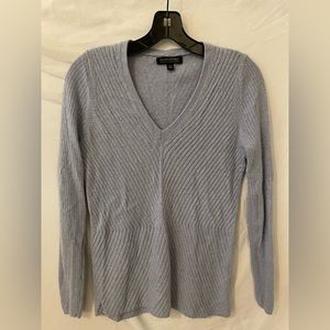 Blue cashmere sweater
